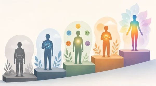 Five emotional awareness levels