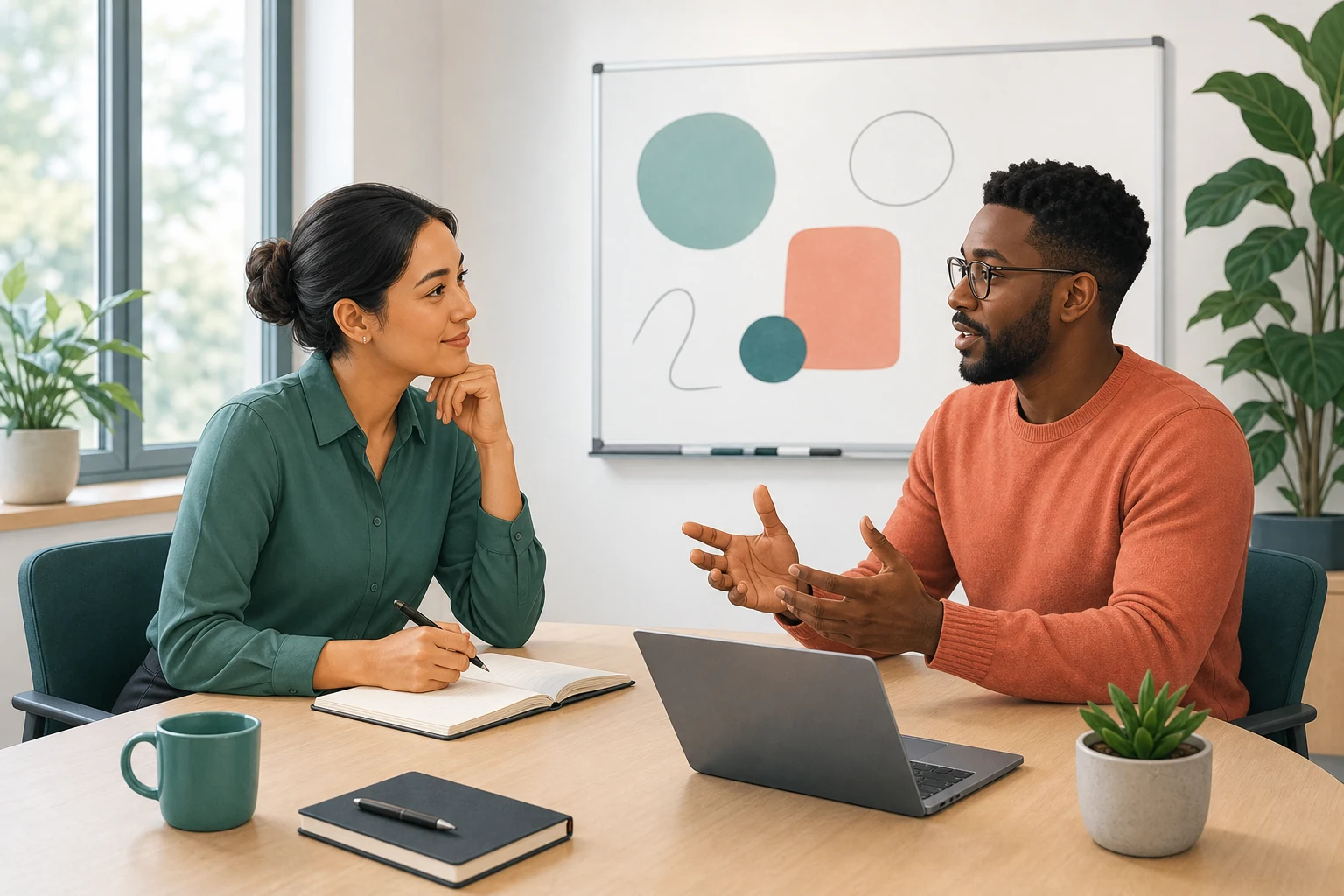 Workplace listening conversation